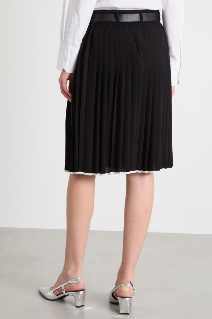 Plissé cady skirt Intrend - 4