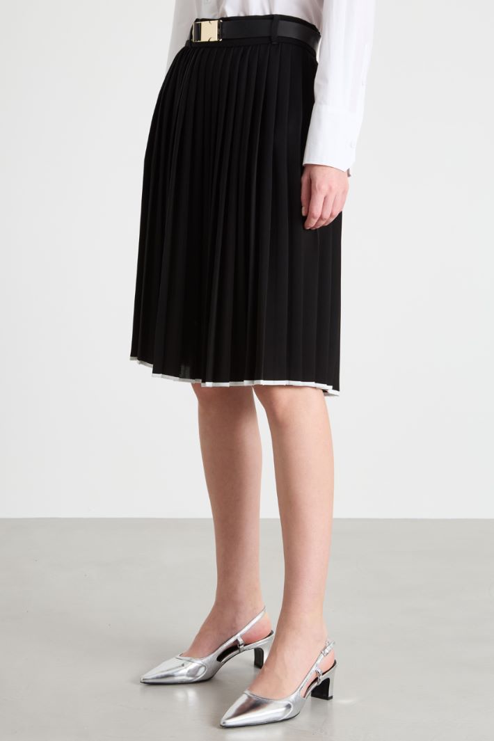 Plissé cady skirt Intrend - 2