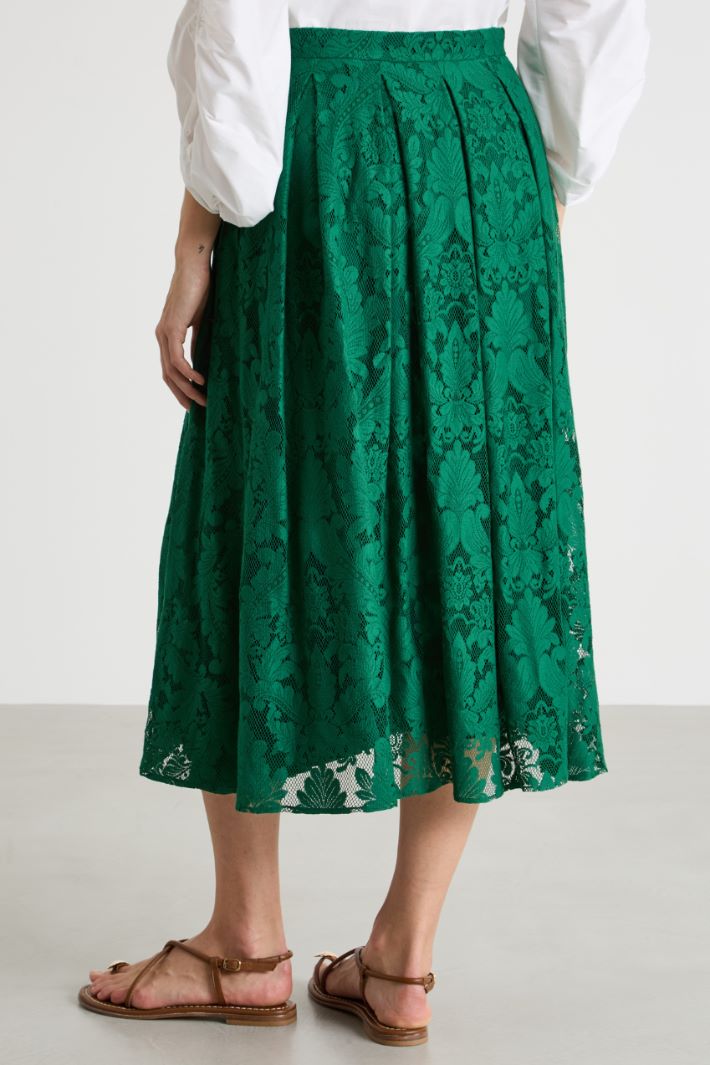 Flared lace skirt Intrend - 4
