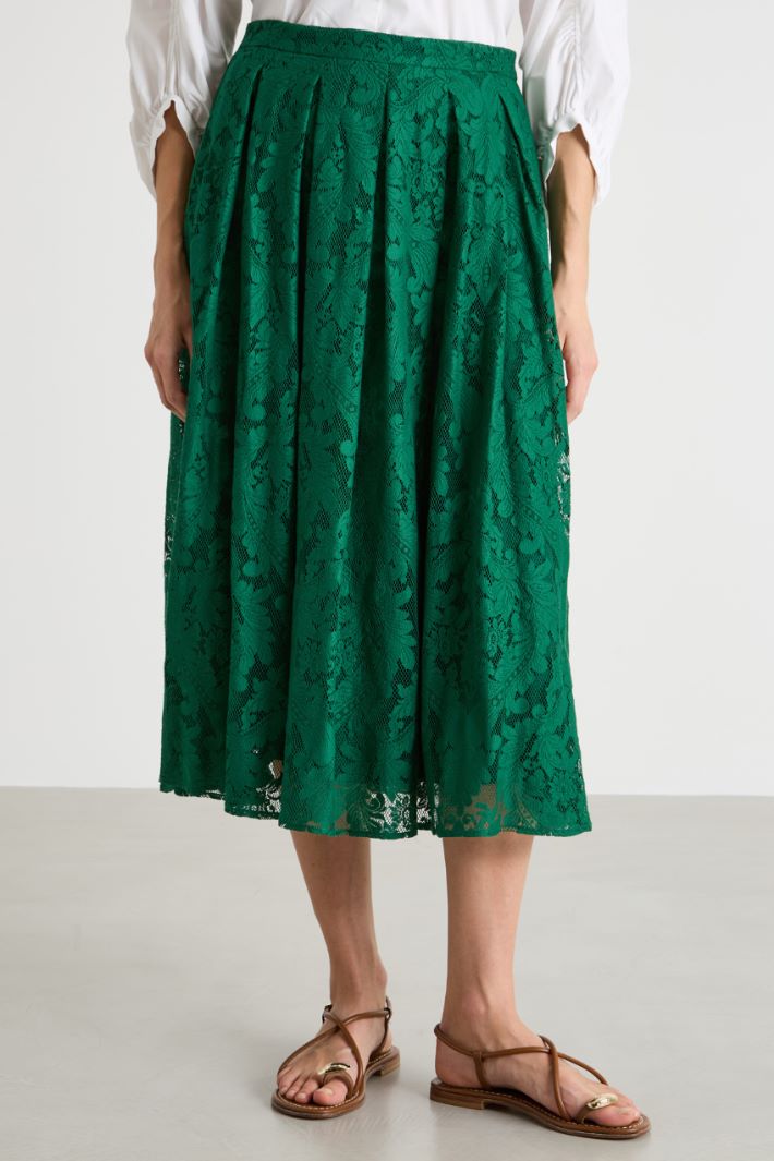 Flared lace skirt Intrend - 2