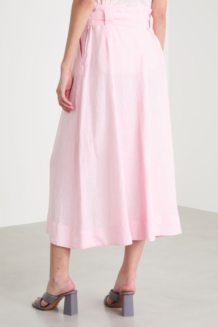Flared midi skirt Intrend - 4