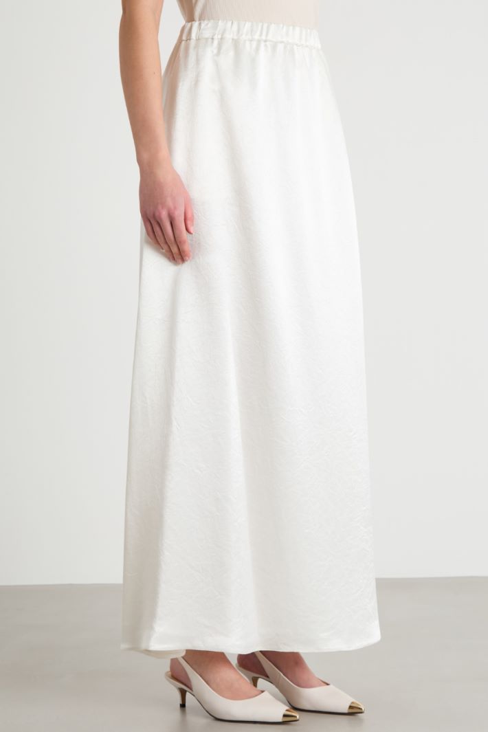 Satin maxi skirt Intrend - 2