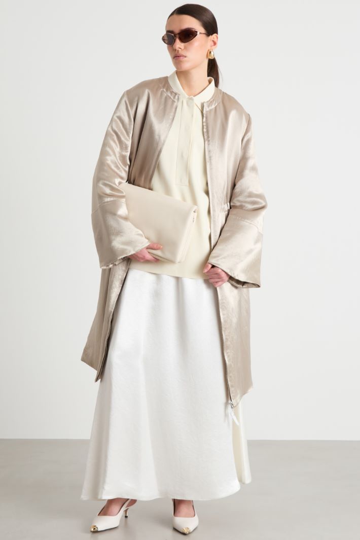 Satin maxi skirt Intrend