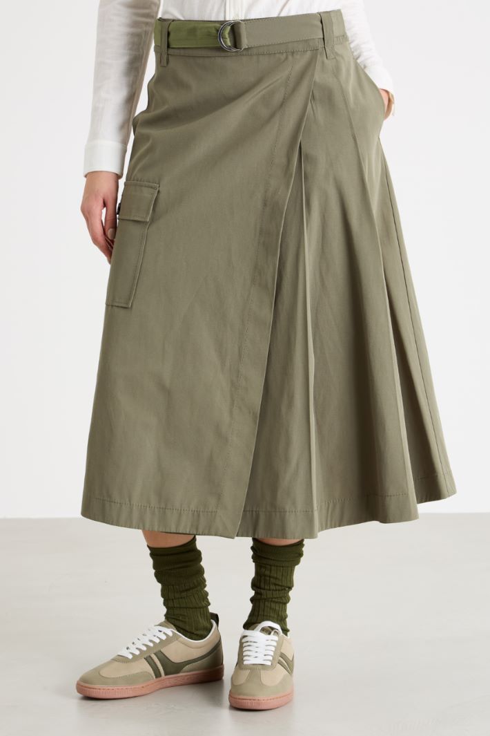 Belted cargo skirt Intrend - 2