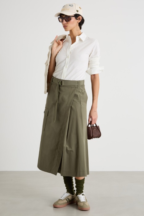 Belted cargo skirt Intrend
