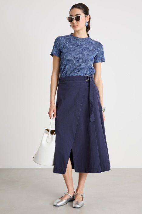 Belted cargo skirt Intrend