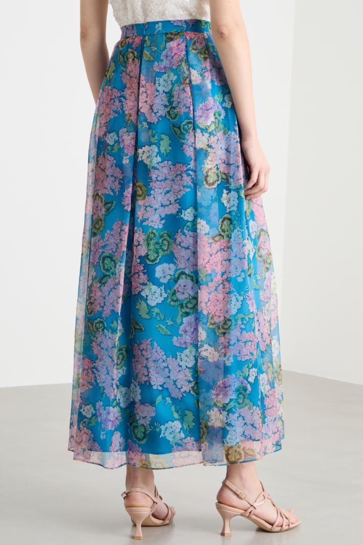 Long organza skirt Intrend - 4