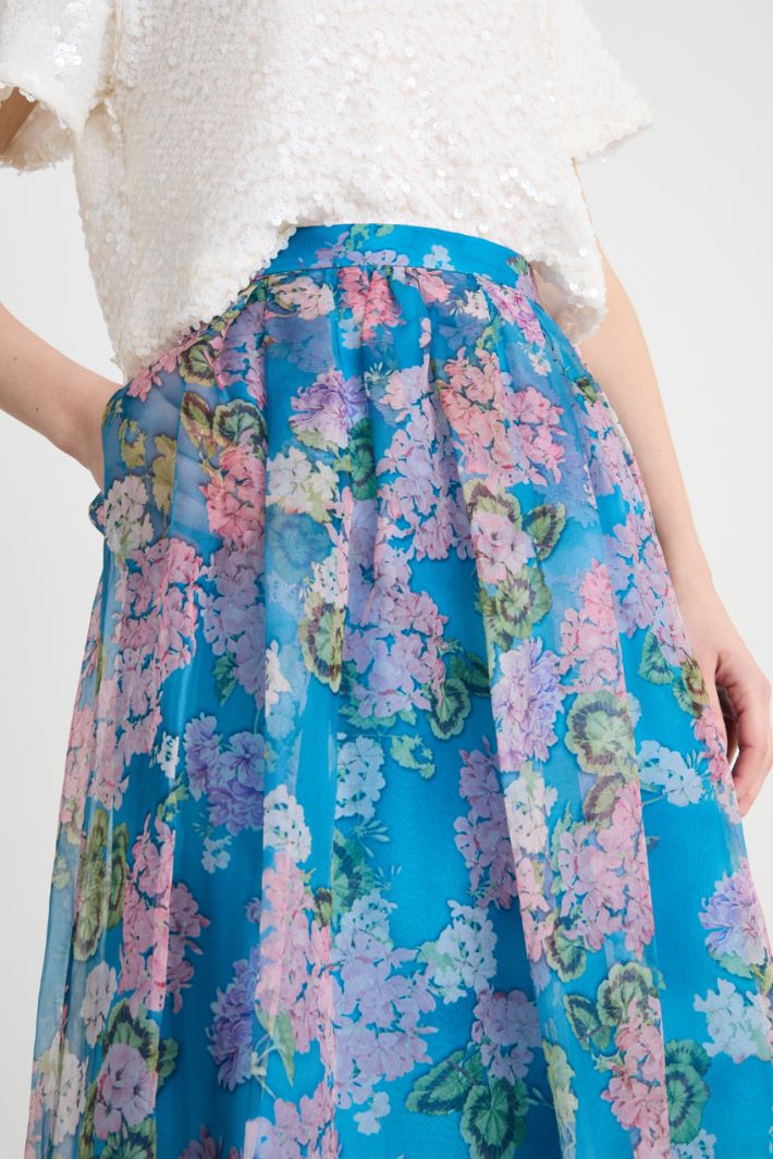 Long organza skirt Intrend - 3
