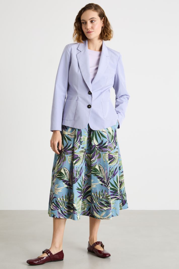 Ottoman midi skirt Intrend