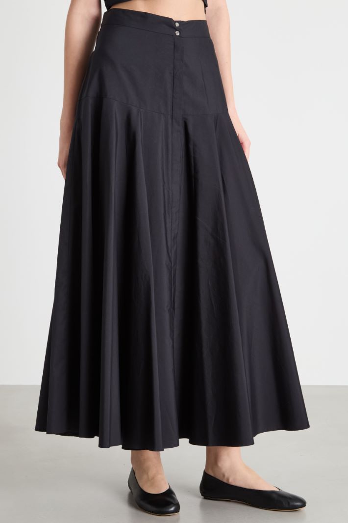 Basque-waist full skirt Intrend - 2