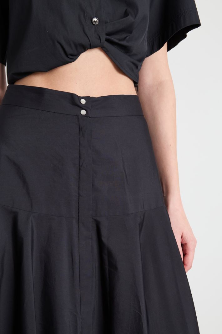 Basque-waist full skirt Intrend - 3