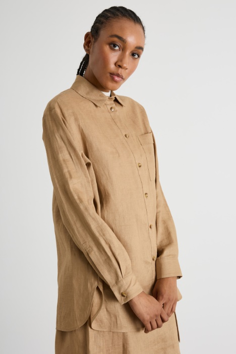 Oversized linen shirt Intrend