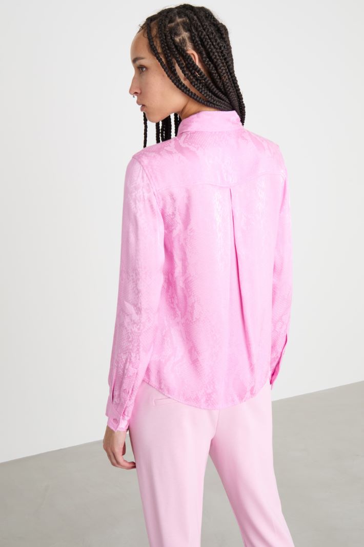 Camisa jacquard Intrend - 4