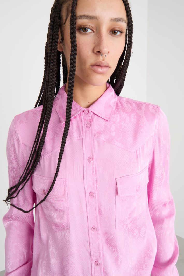 Camisa jacquard Intrend - 3