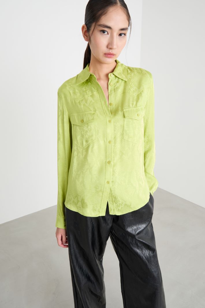 Jacquard shirt Intrend - 2