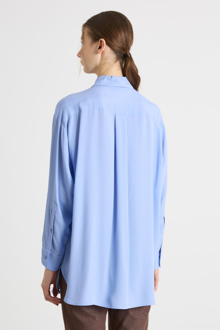 Crepe de chine shirt Intrend - 4