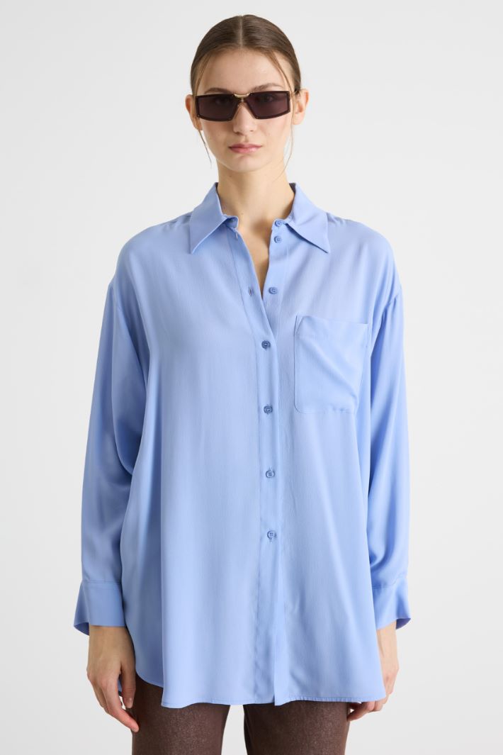 Crepe de chine shirt Intrend - 2