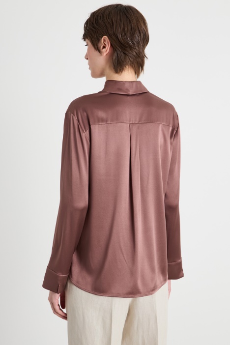 Blusa in raso