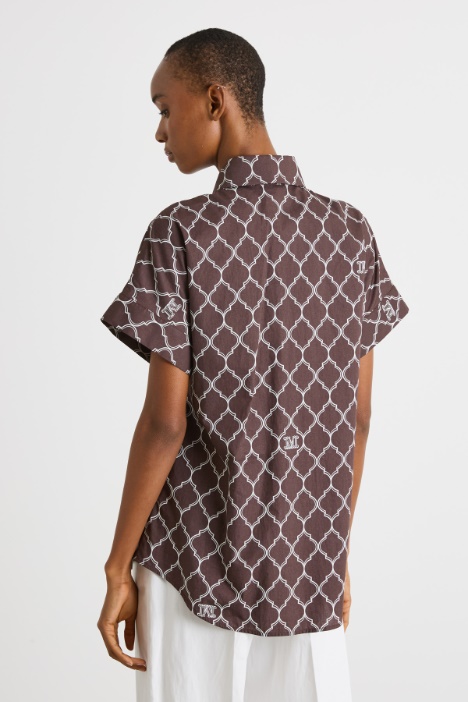 Camisa de popelina ligera