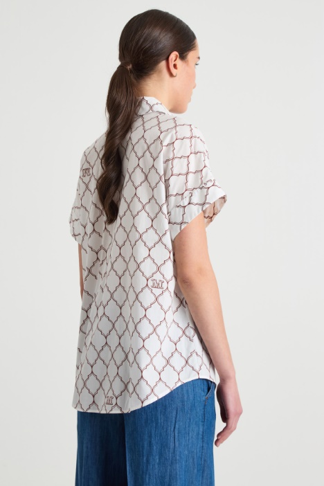 Camisa de popelina ligera