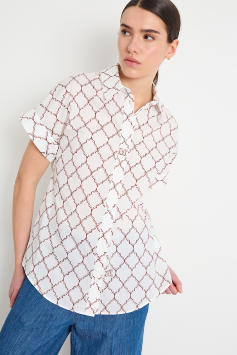Lightweight poplin shirt Intrend