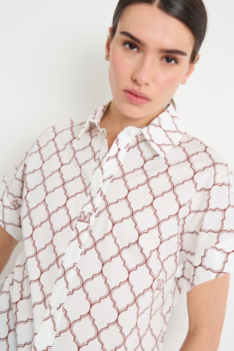 Camisa de popelina ligera