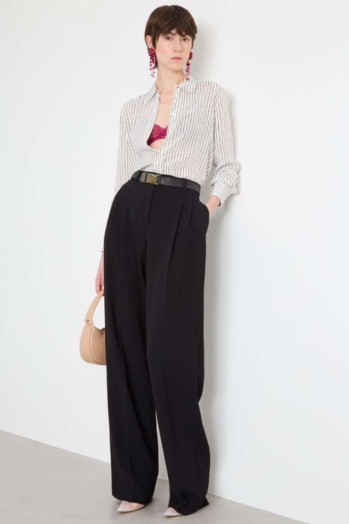 Printed crepe blouse Intrend