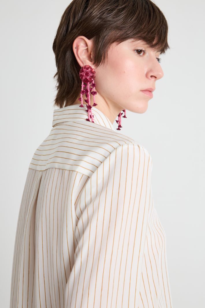 Printed crepe blouse Intrend - 3