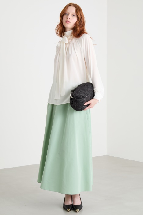 Scarf-neck blouse Intrend