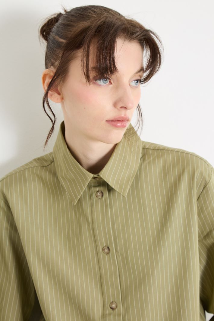 Oversized Poplin Shirt Intrend - 3
