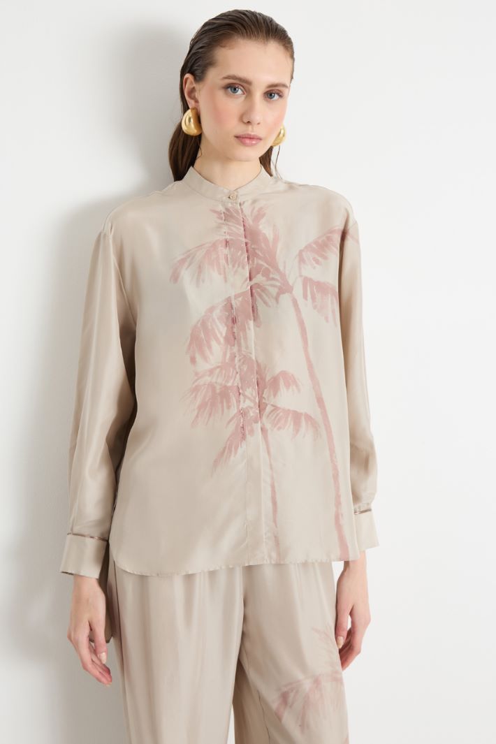 Blusa con stampa piazzata Intrend - 2