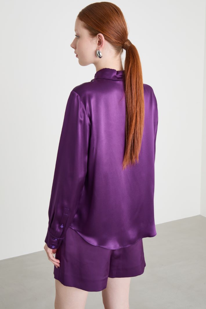 Satin blouse Intrend - 4