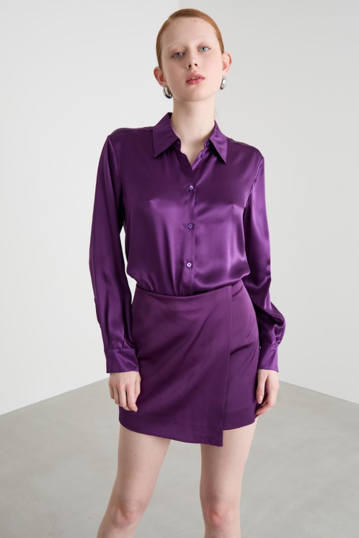 Satin blouse Intrend - 2