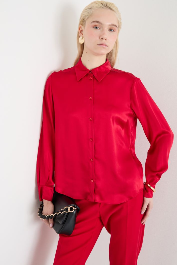 Satin blouse Intrend - 2