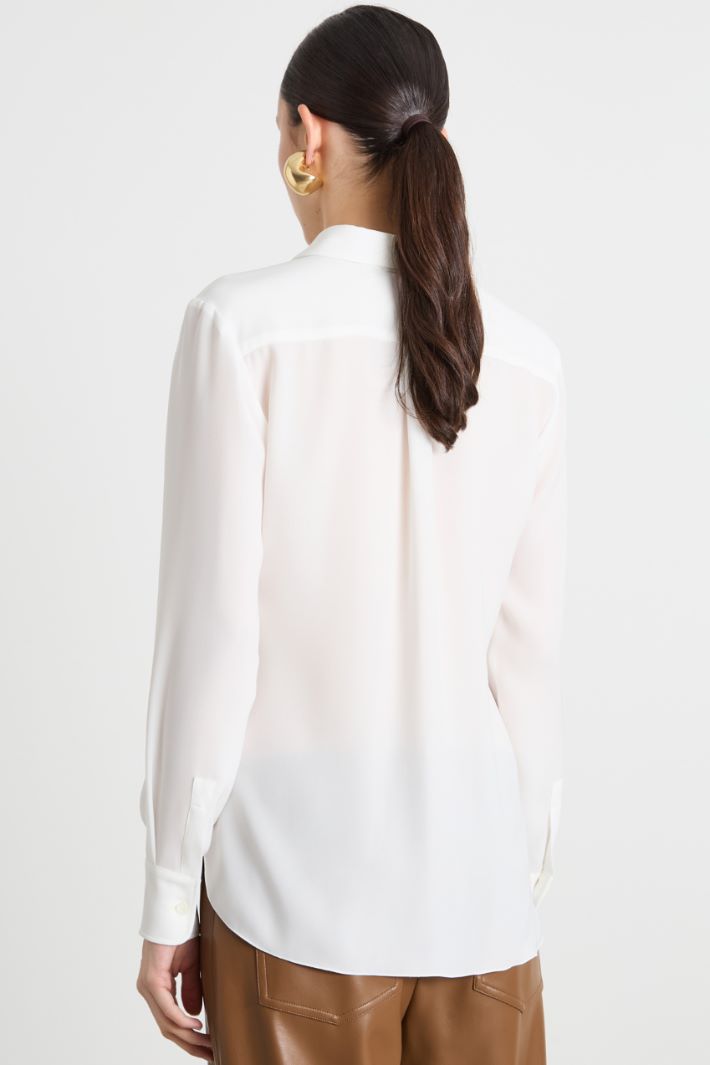 Flowing crepe shirt Intrend - 4