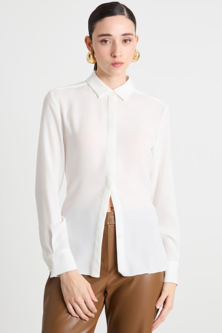 Flowing crepe shirt Intrend - 2