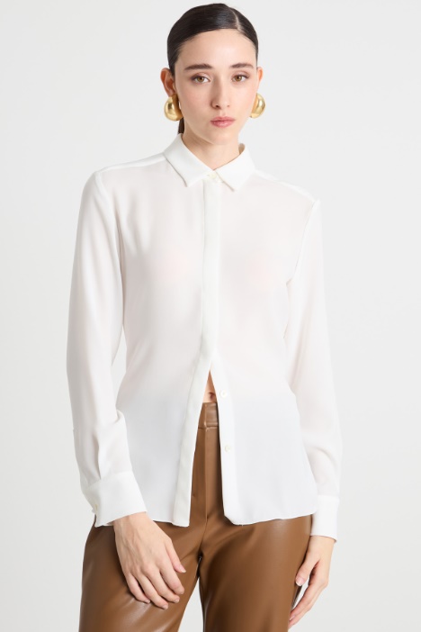 Flowing crepe shirt Intrend