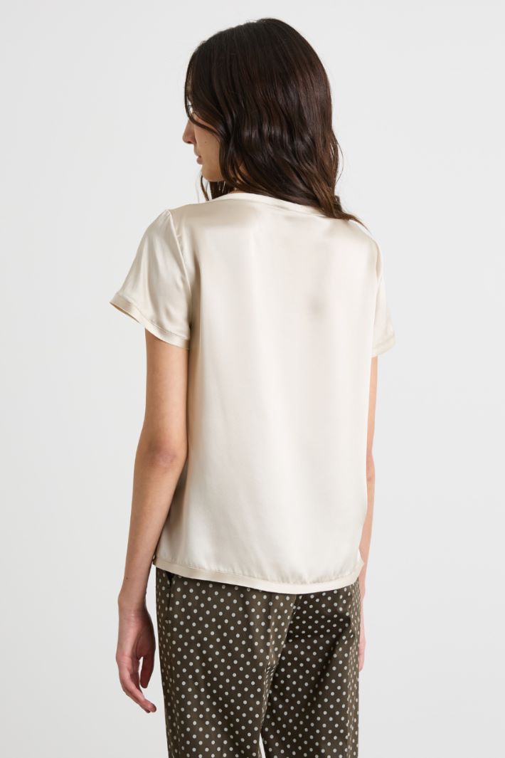 Satin blouse Intrend - 4
