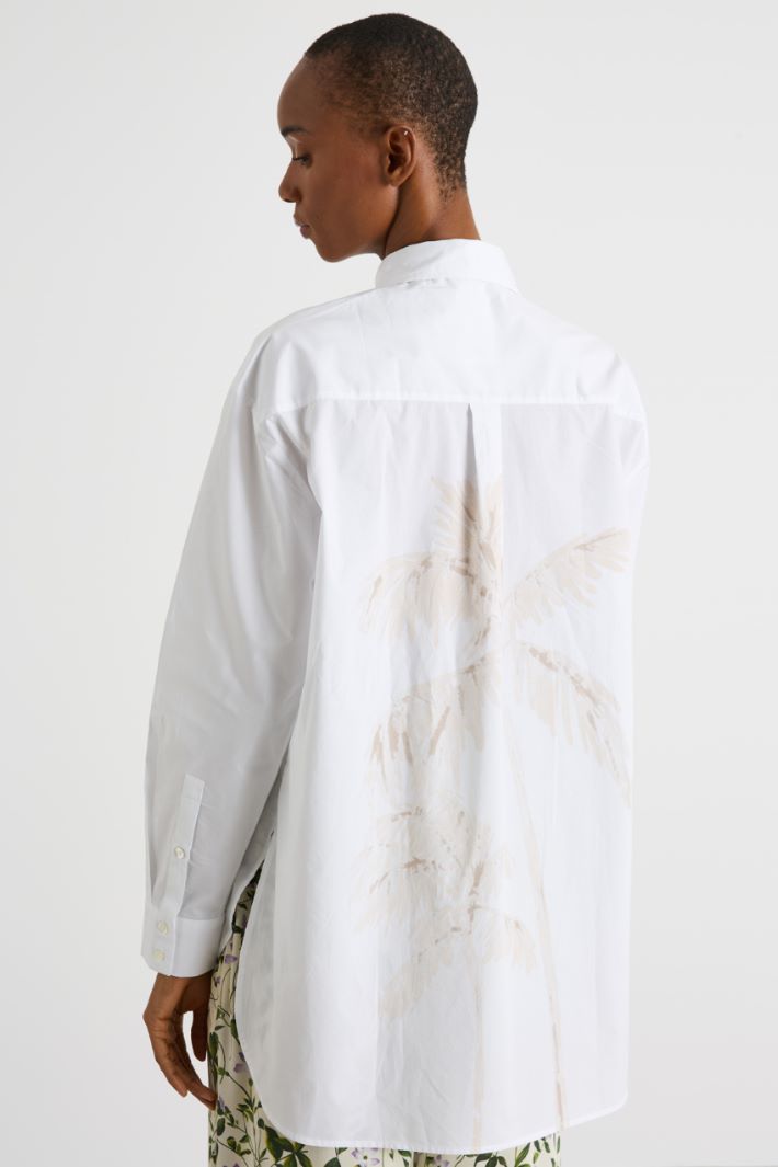 Oversized printed shirt Intrend - 4