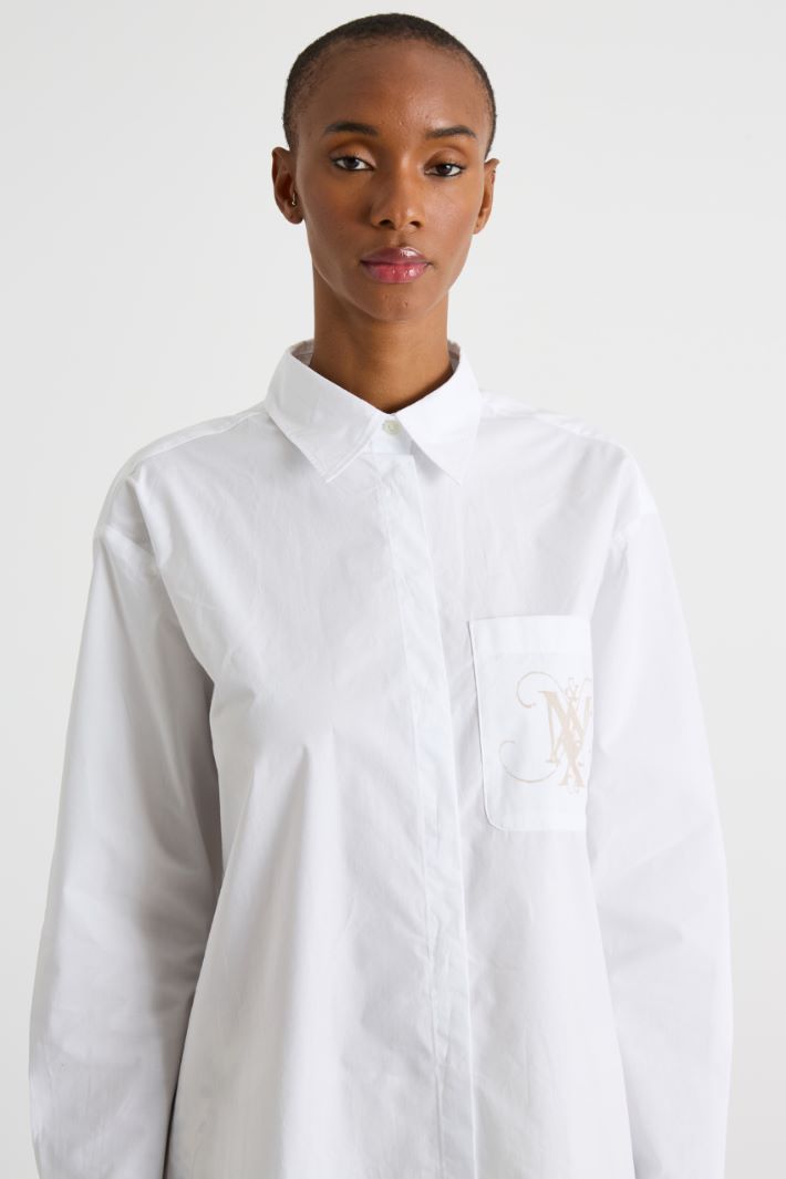 Oversized printed shirt Intrend - 3