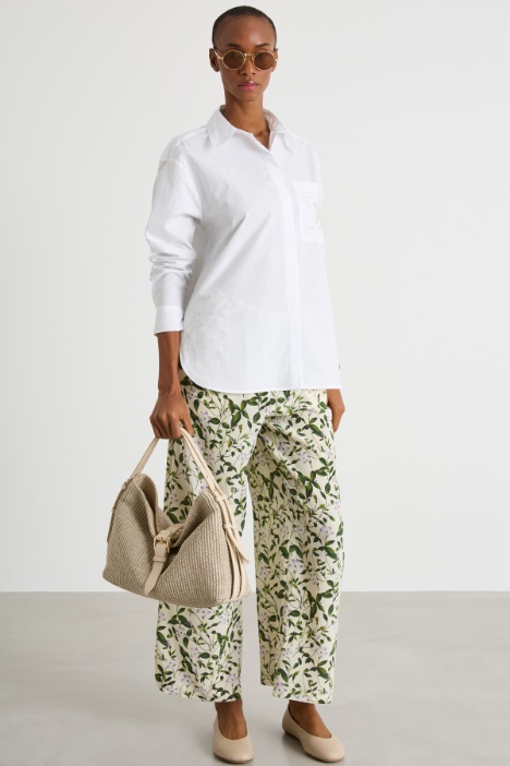 Oversized printed shirt Intrend