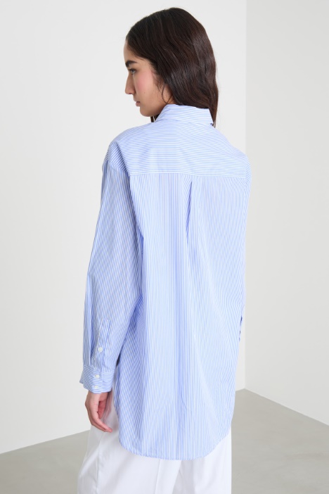 Camicia oversize con stampa