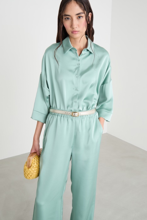 Fluid satin shirt Intrend