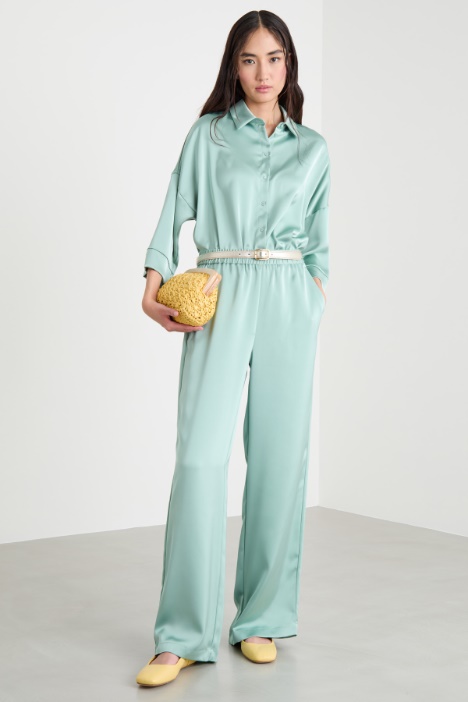 Fluid satin shirt Intrend