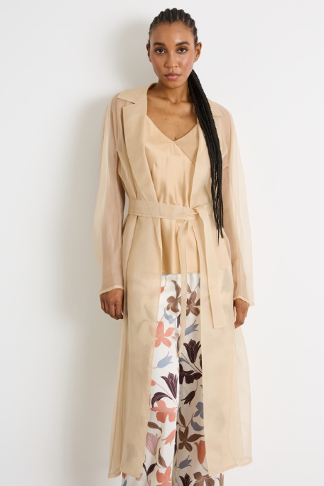Organza duster coat Intrend
