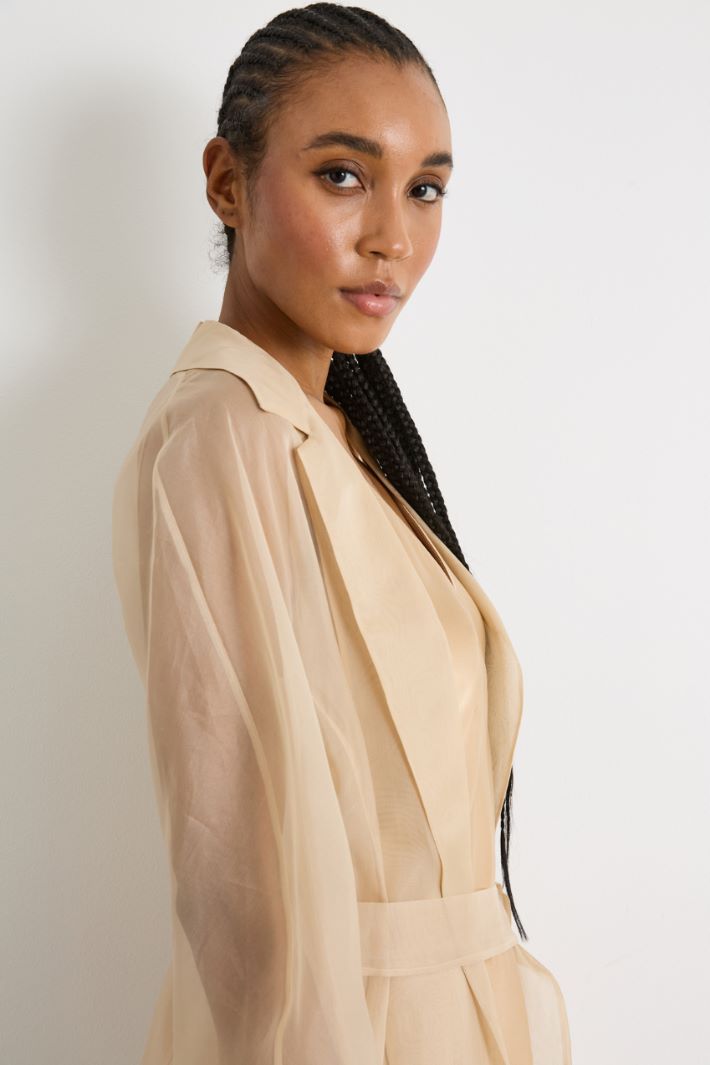 Organza duster coat Intrend - 3