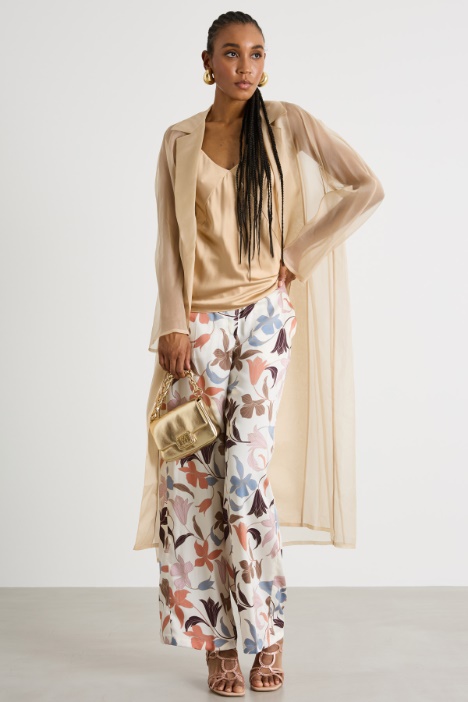 Organza duster coat Intrend