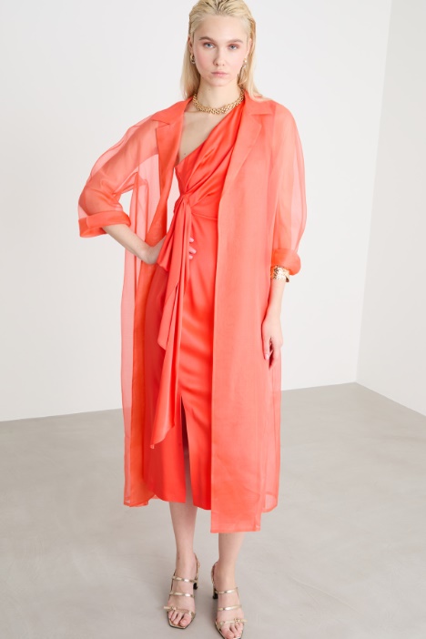 Organza duster coat Intrend