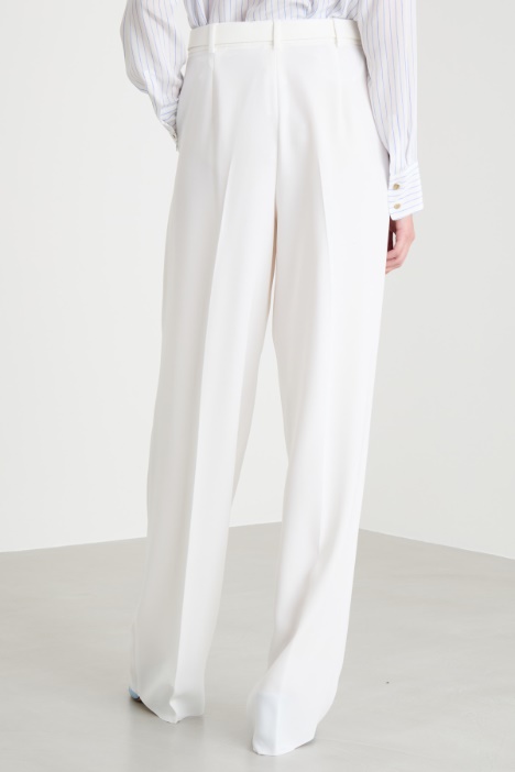 Pantalone lungo in cady