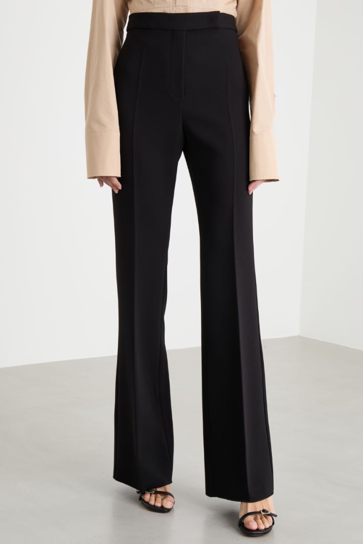 Straight-leg sablé trousers Intrend - 2